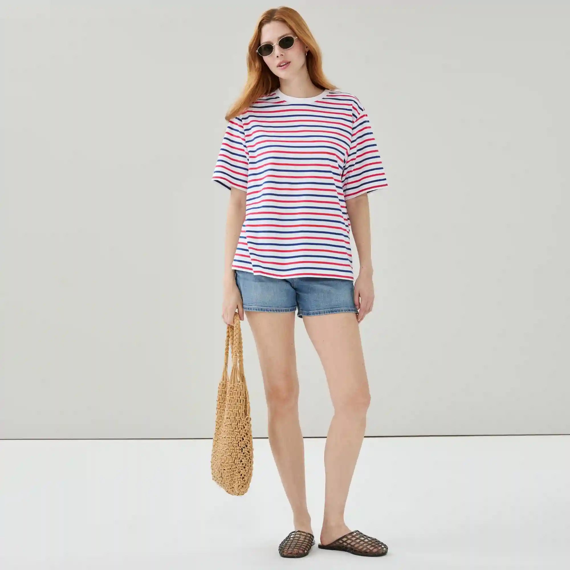 Striped Oversized T-Shirt