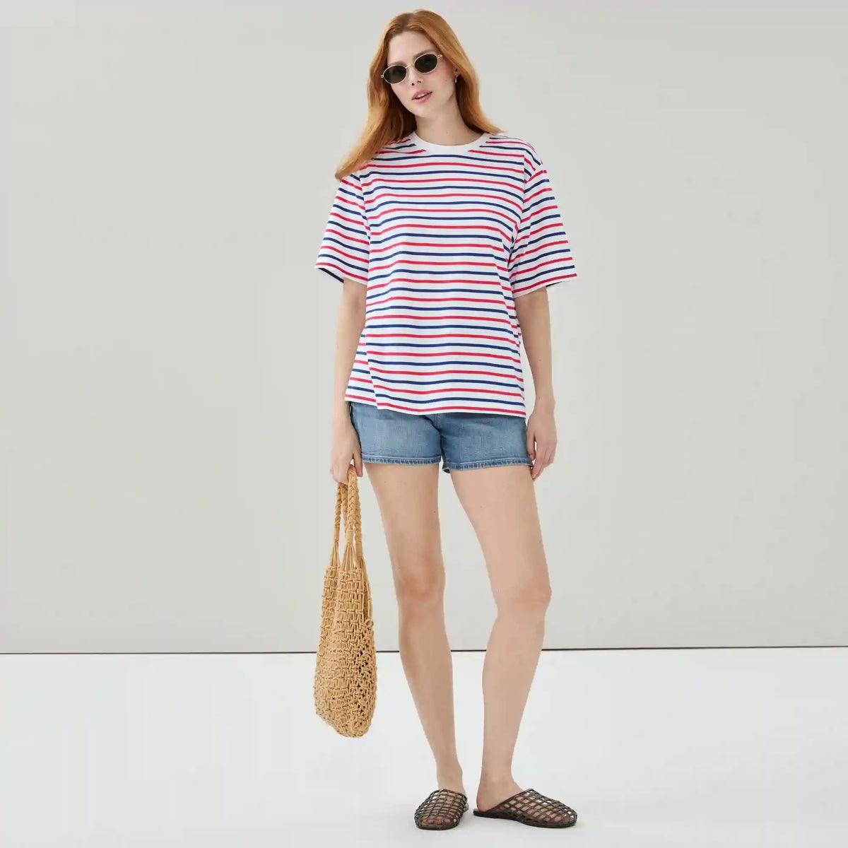 Striped Oversized T-Shirt