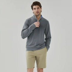 Men's Active Quarter-Zip Sweater