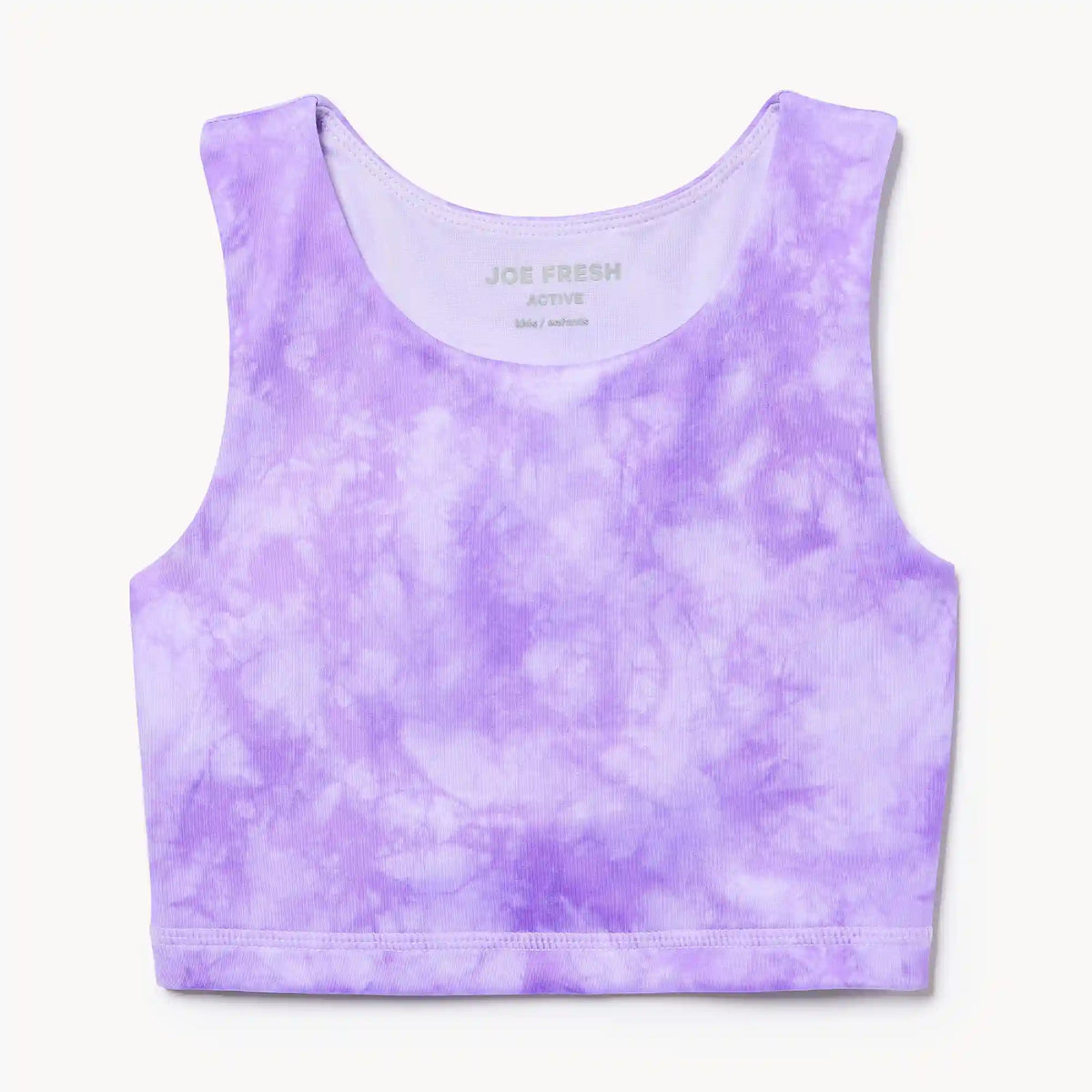 Kid Girls' Active Printed Cutout Sports Bra