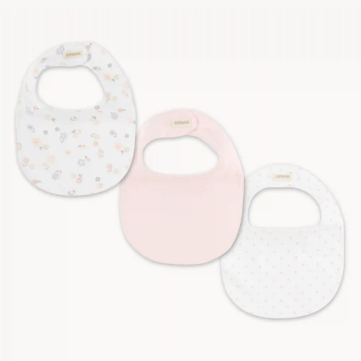 Newborn Huggies Organic Cotton Bib 3-Pack