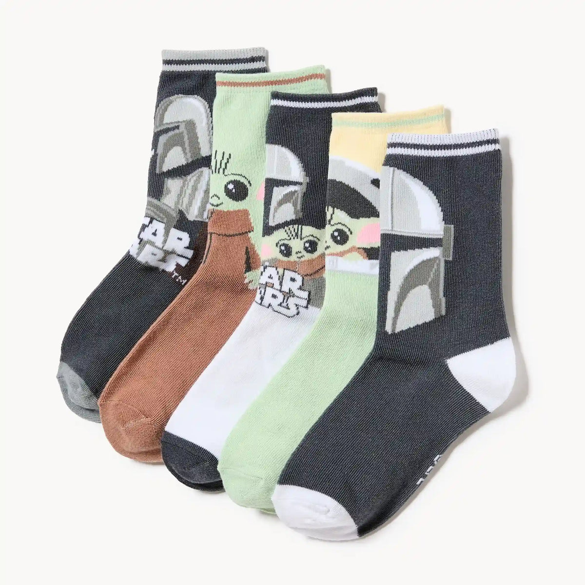 Kid Boys' STAR WARSâ¢: The Mandalorian 5-Pack Socks