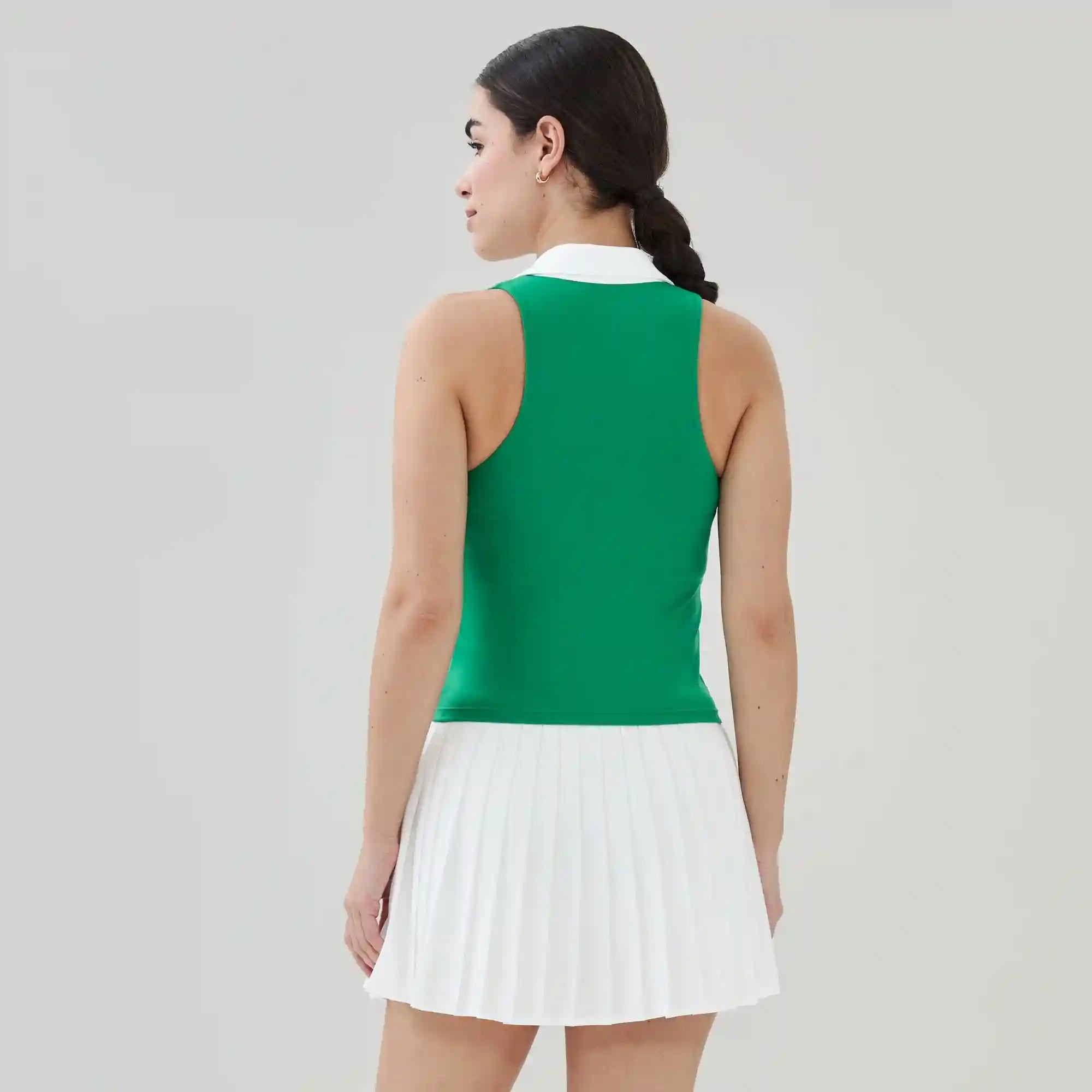 Cropped Golf Polo Tank