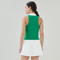 Cropped Golf Polo Tank