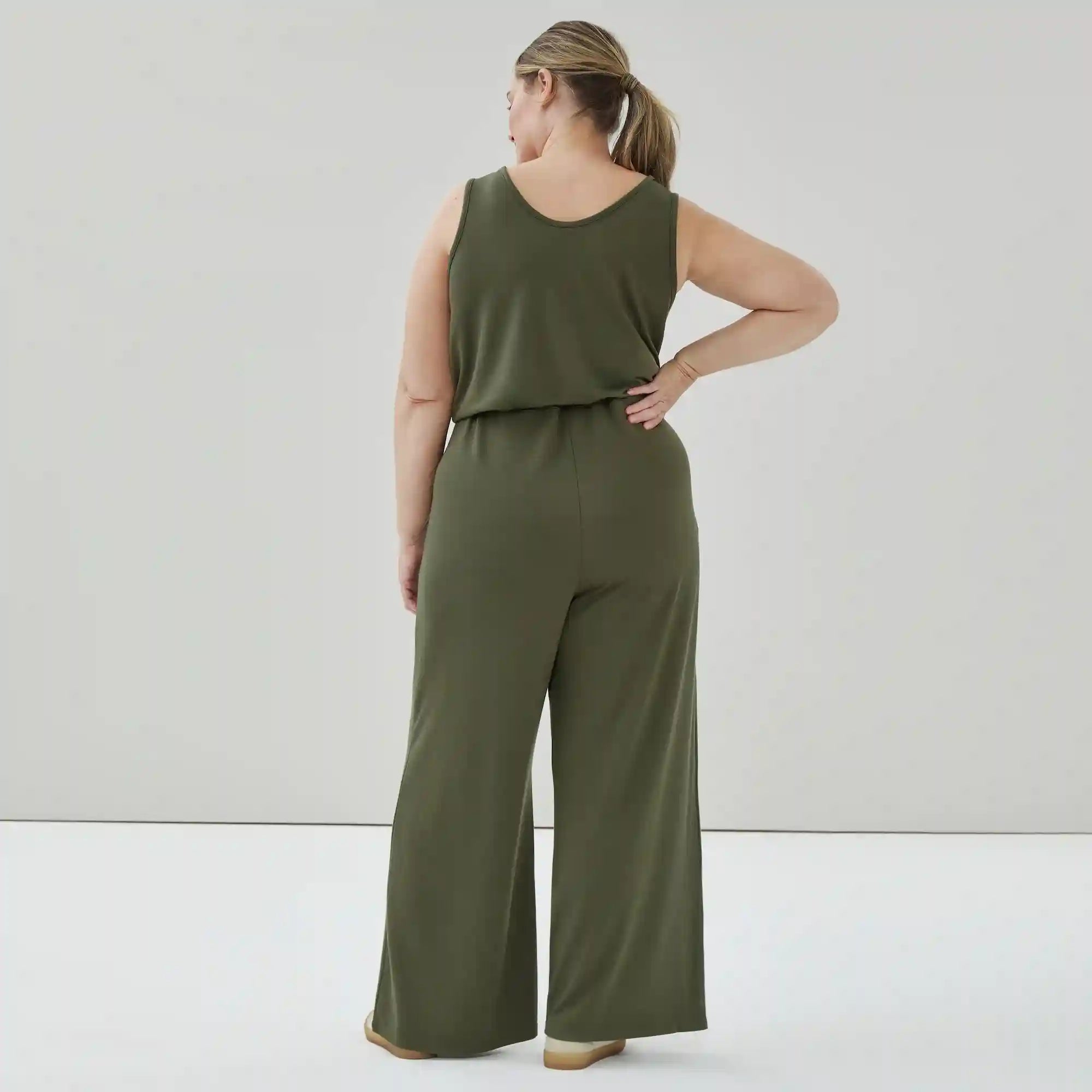Women+ Active Micro French Terry Jumpsuit