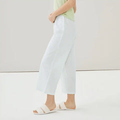 Seersucker Cropped Sleep Pant