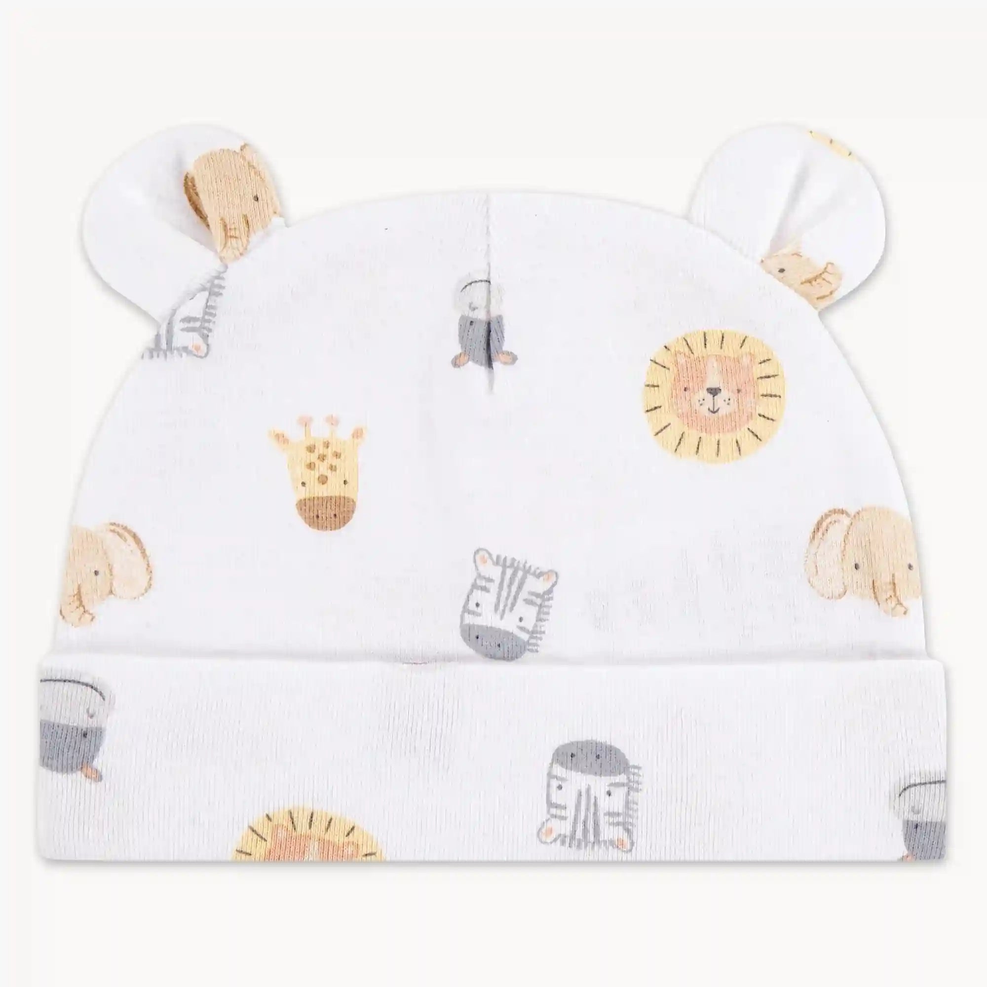 Newborn Huggies Organic Cotton Hat 3-Pack