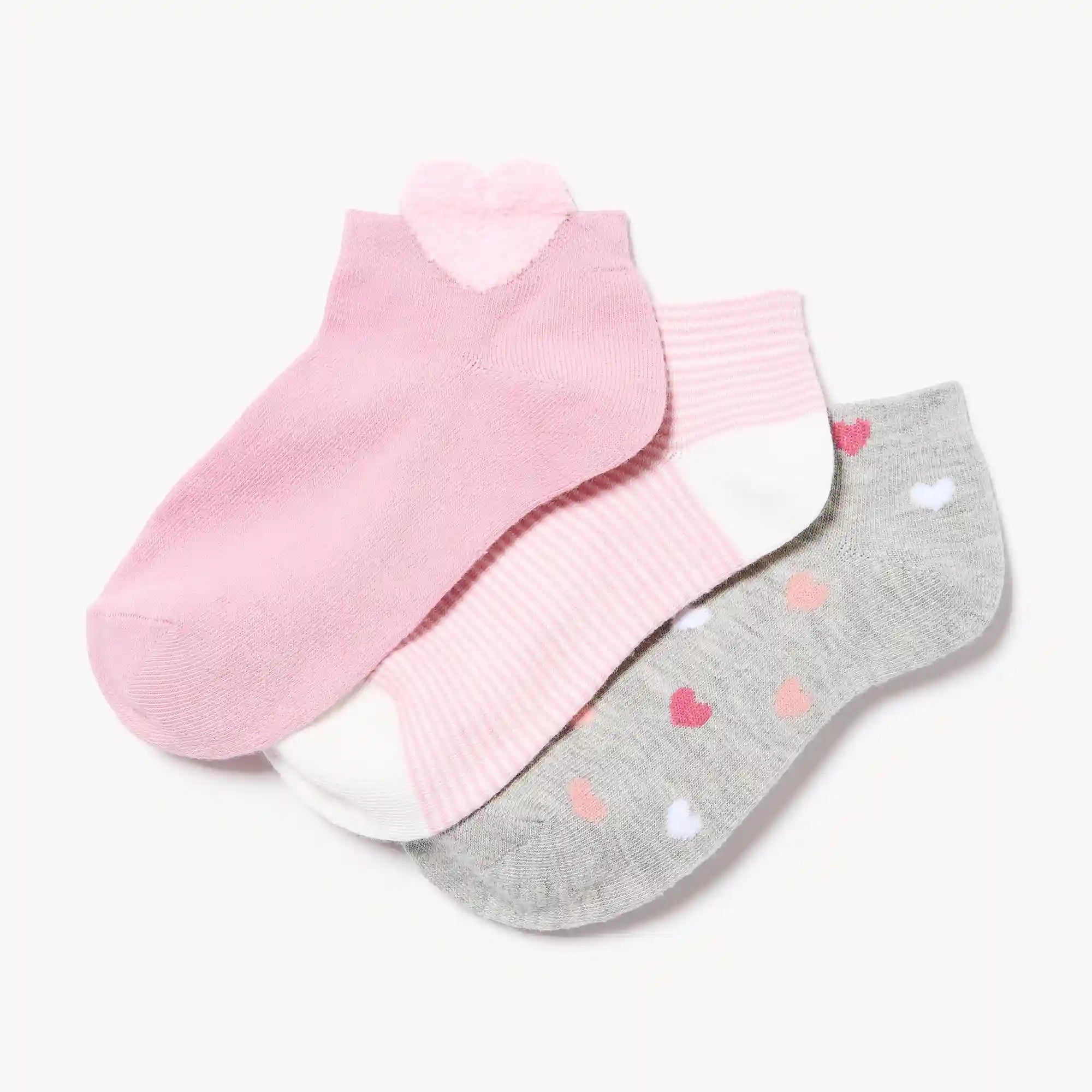Kid Girls' 3-Pack Low-Cut Socks
