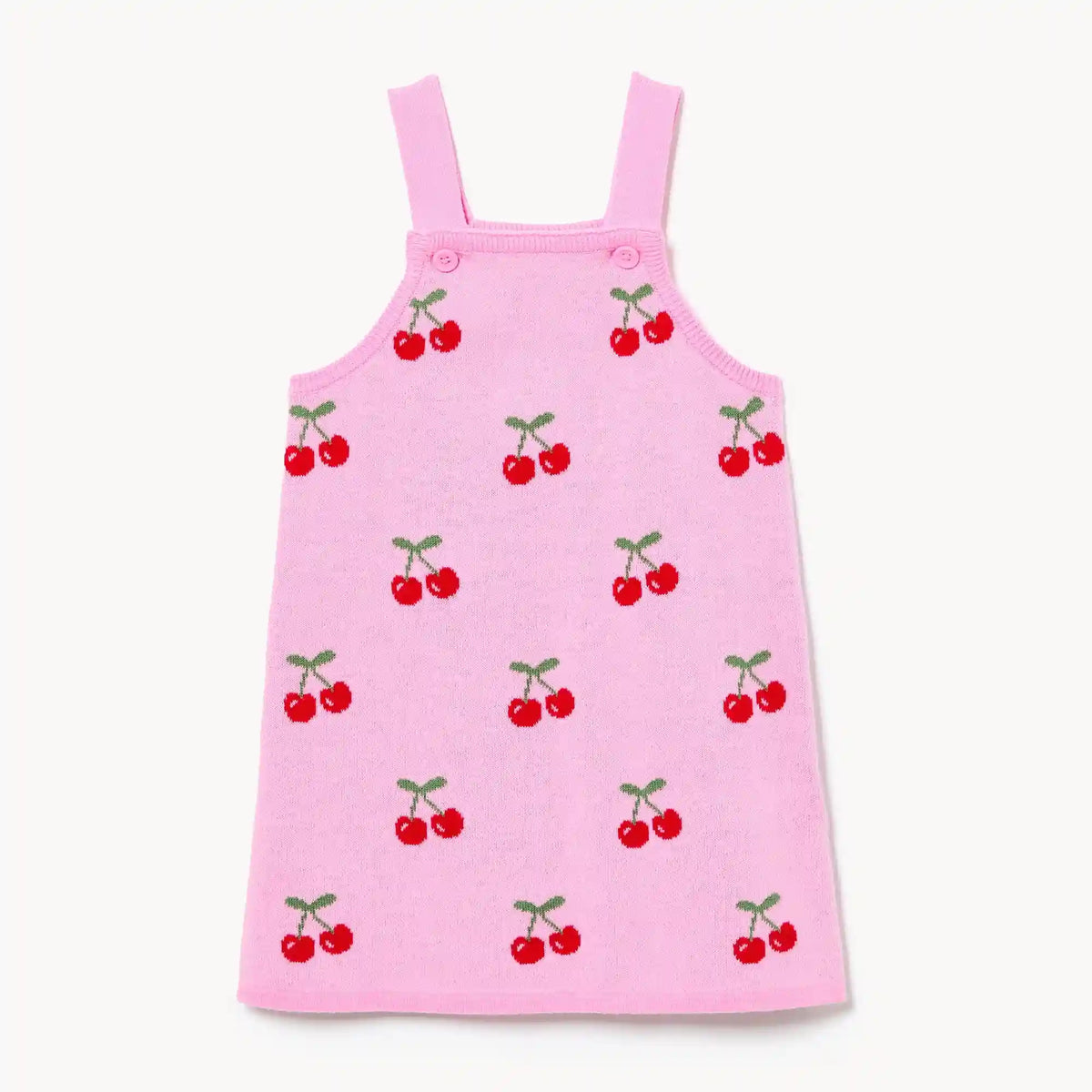 Baby Girlsâ Knit Pinafore