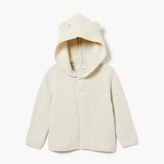 Baby Girls' Hooded Bear Cardigan
