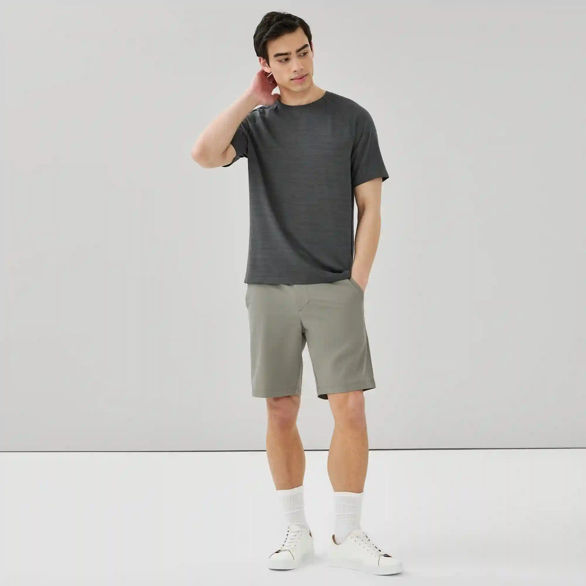 Men's Active Perforated Raglan T-Shirt