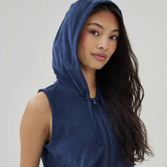 Terry Hooded Swim Cover-Up