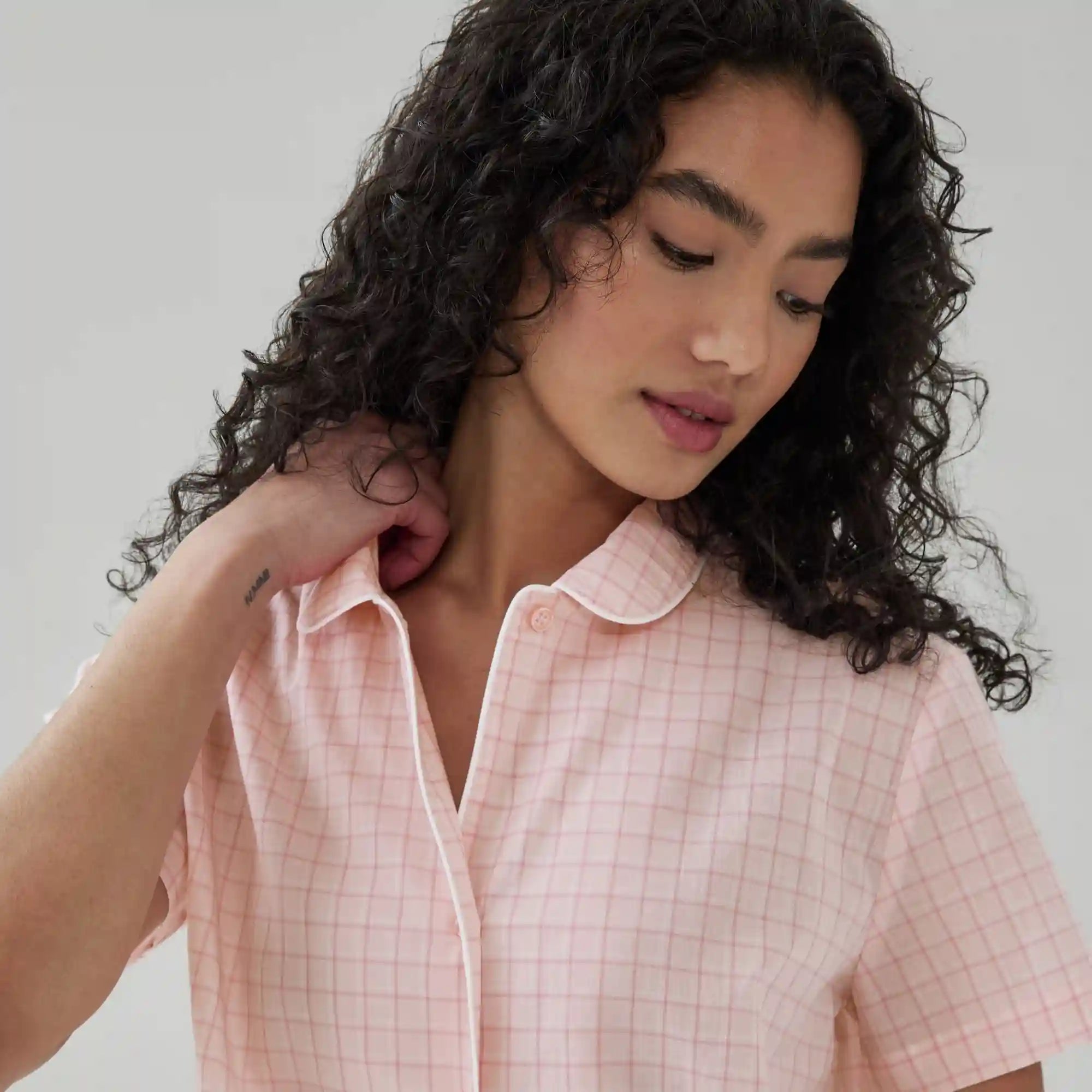 Cotton Poplin Sleep Shirt