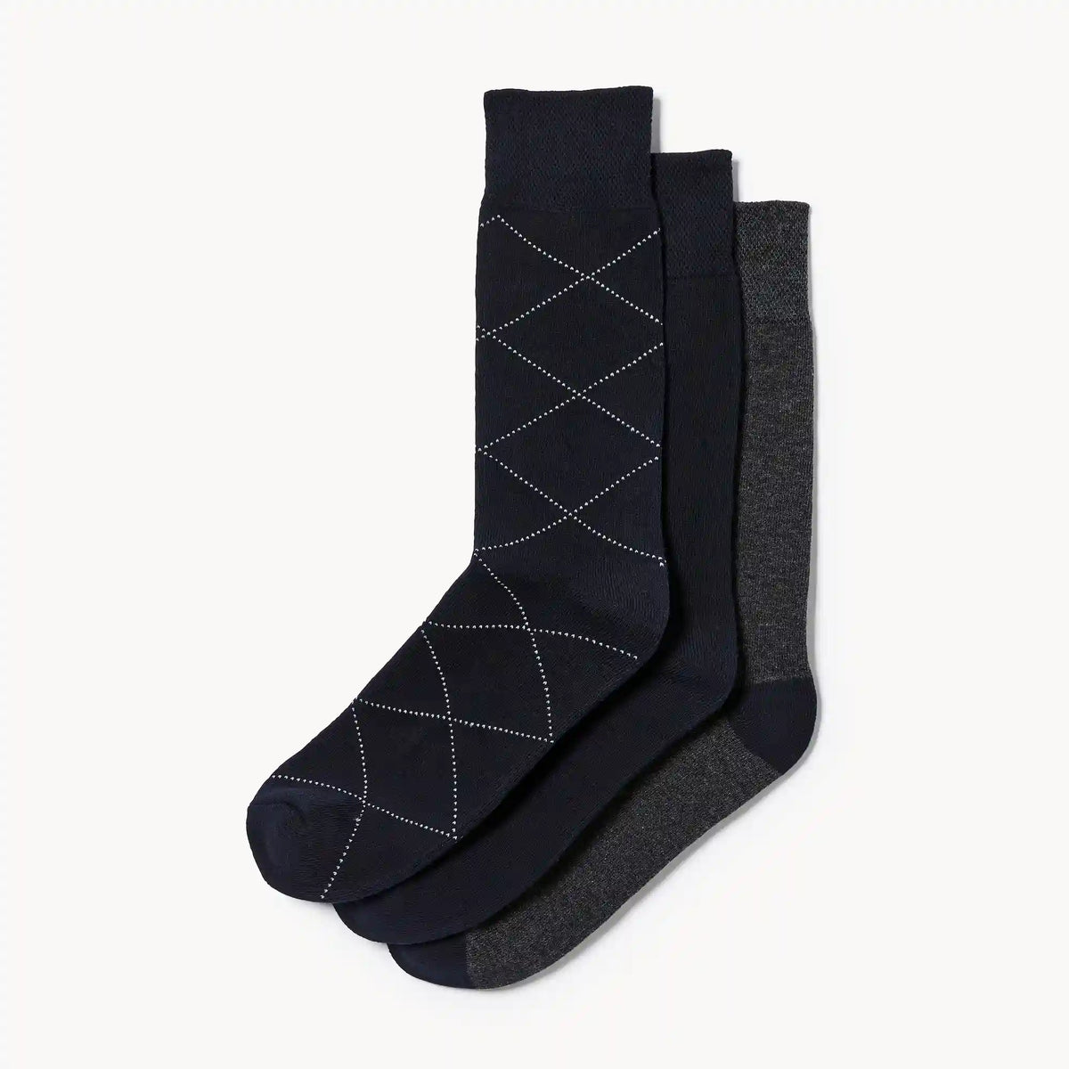 Men's 3-Pack Crew Socks