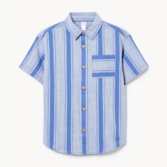 Kid Boys' Oversized Button-Up Shirt