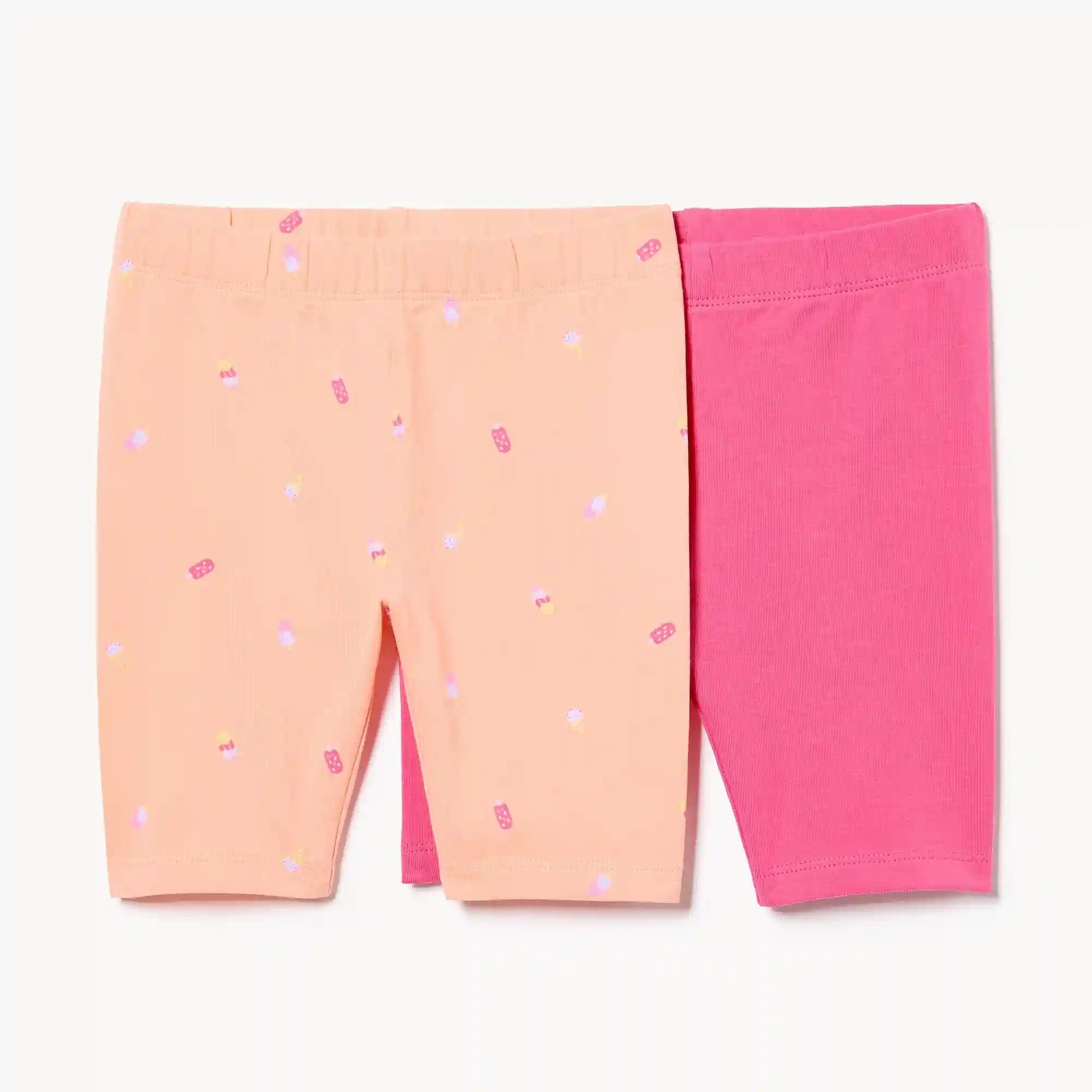 Toddler Girls' 2-Pack Long Bike Short
