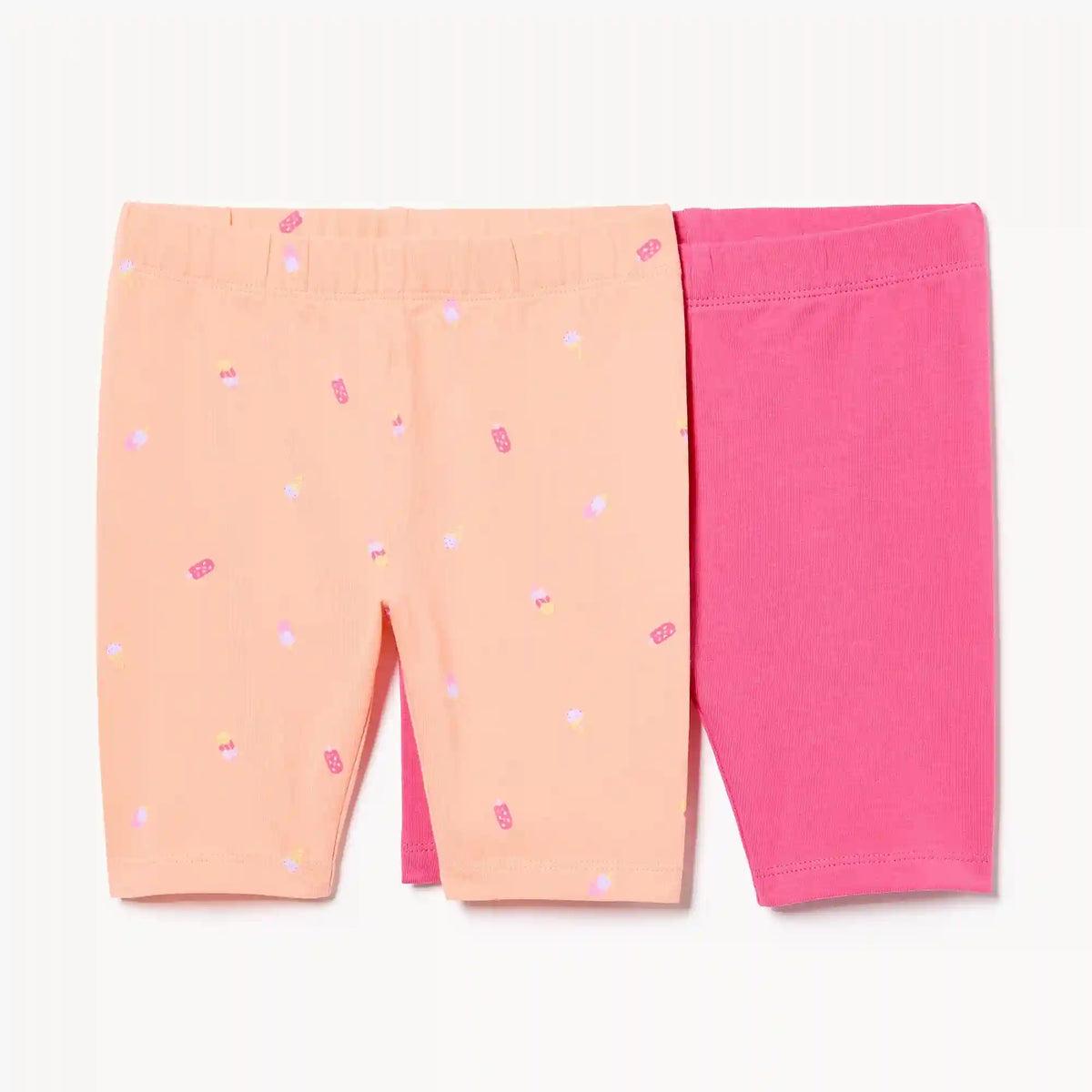 Toddler Girls' 2-Pack Long Bike Short