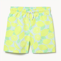 Toddler Boys' Printed Swim Trunk