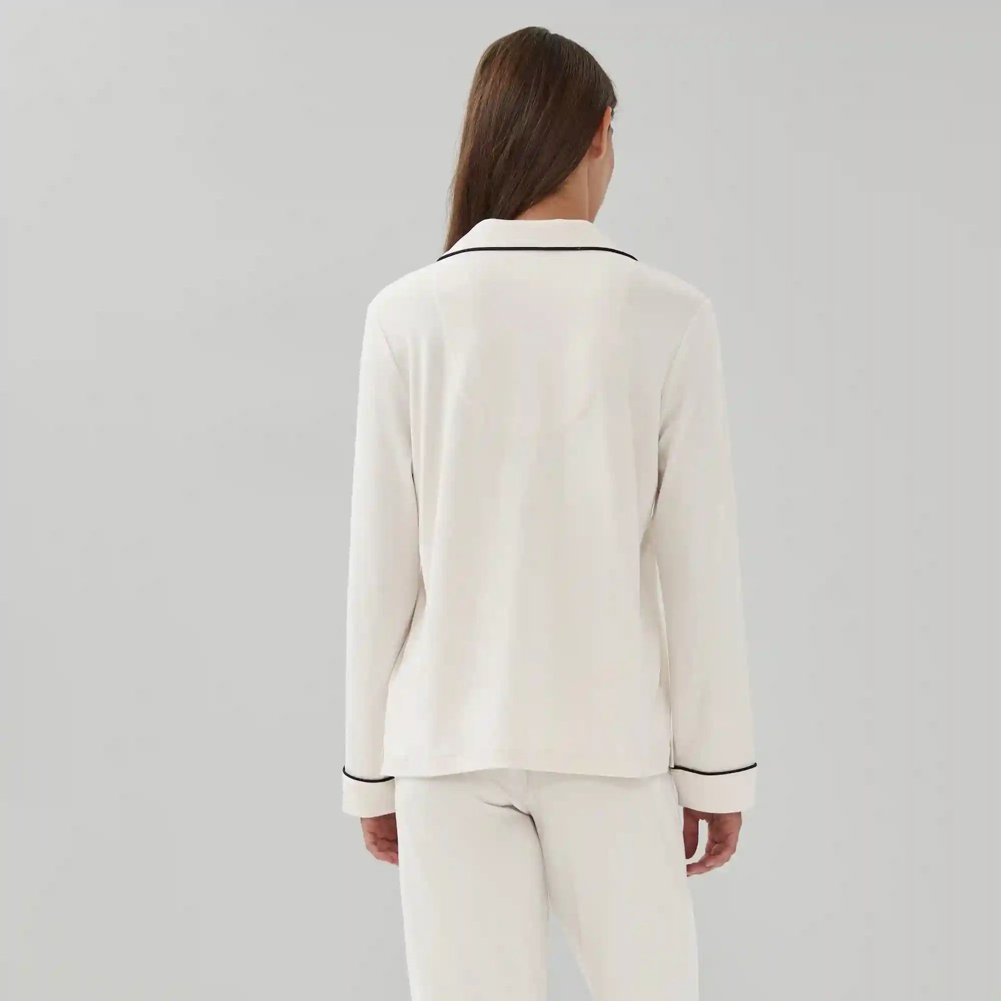 Notch Collar Sleep Shirt