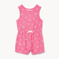Baby Girls' Terry Cloth Romper