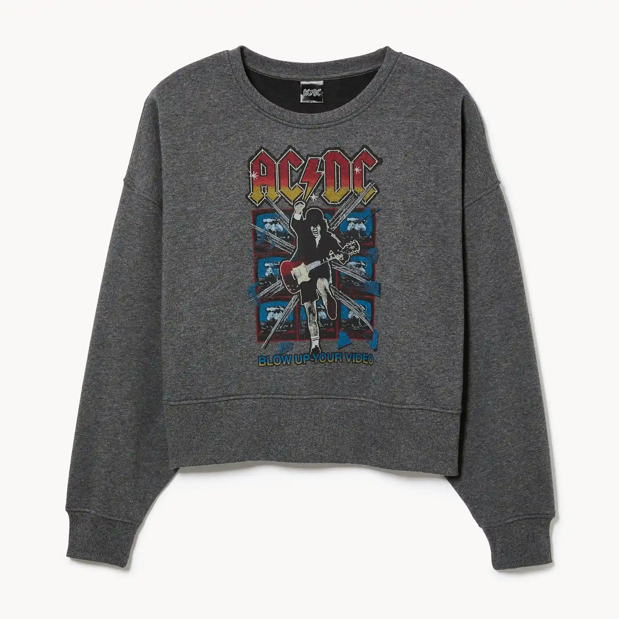 AC/DC Cropped Sweater