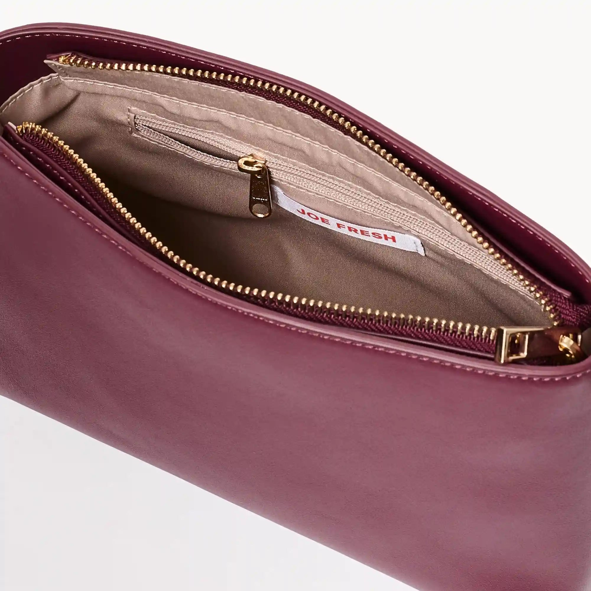 Zip-Top Shoulder Bag