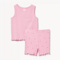 Baby Girls' Ribbed 2-Piece Set