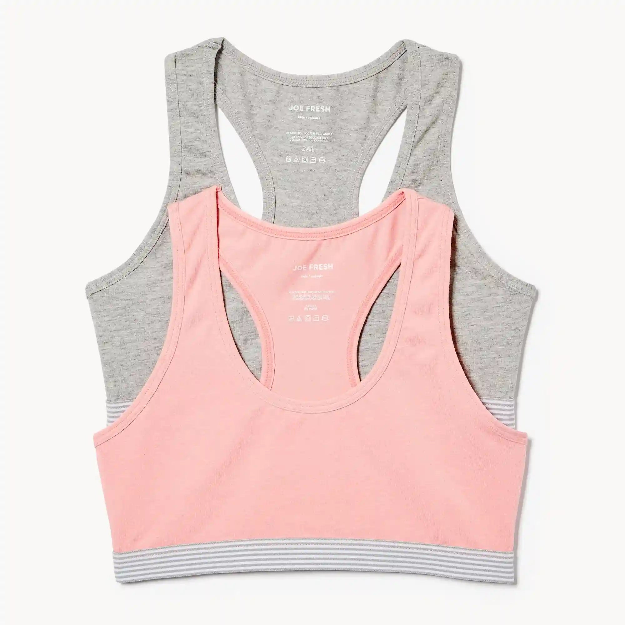 Kid Girls' 2-Pack Racerback Bralette