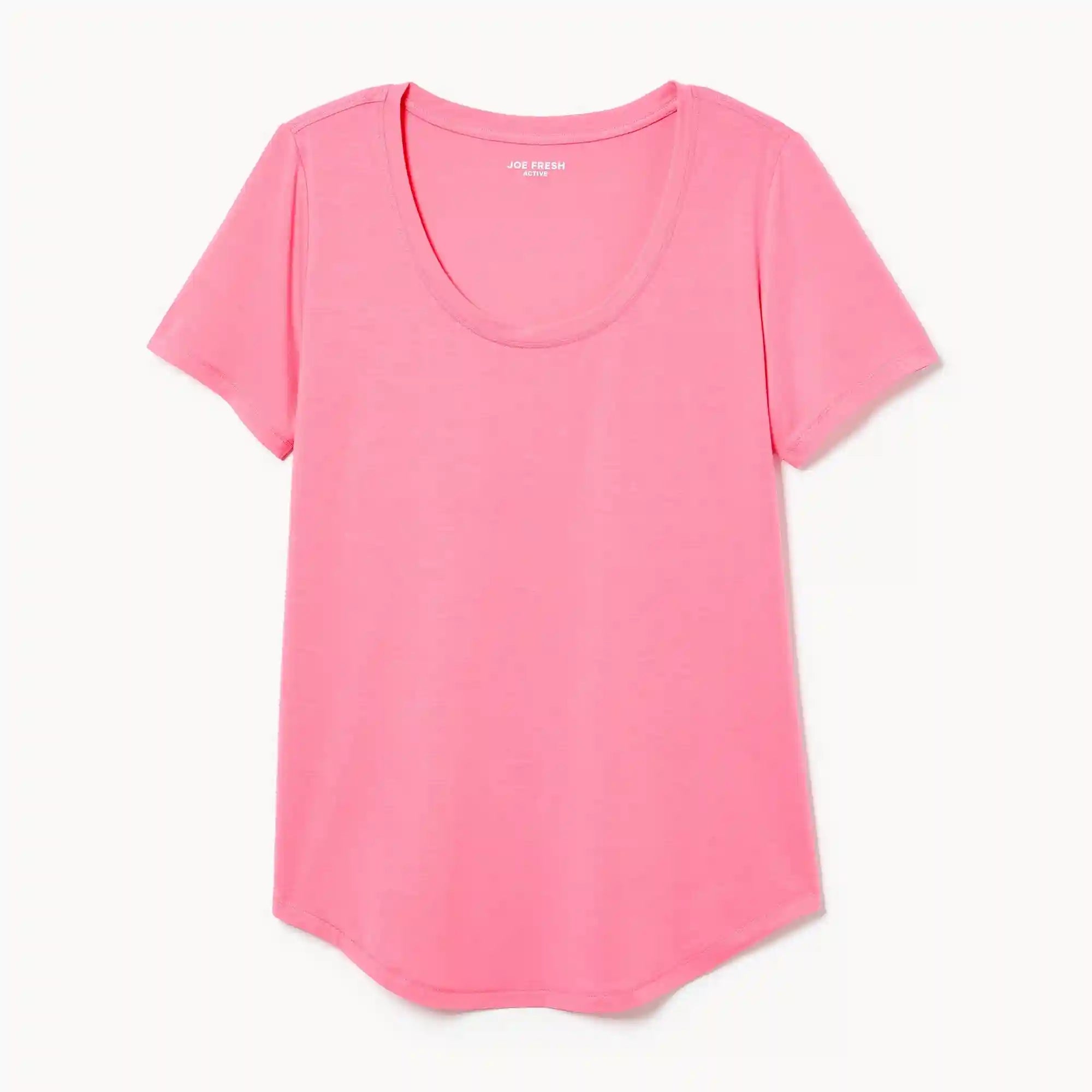 Active Scoop Neck T-Shirt