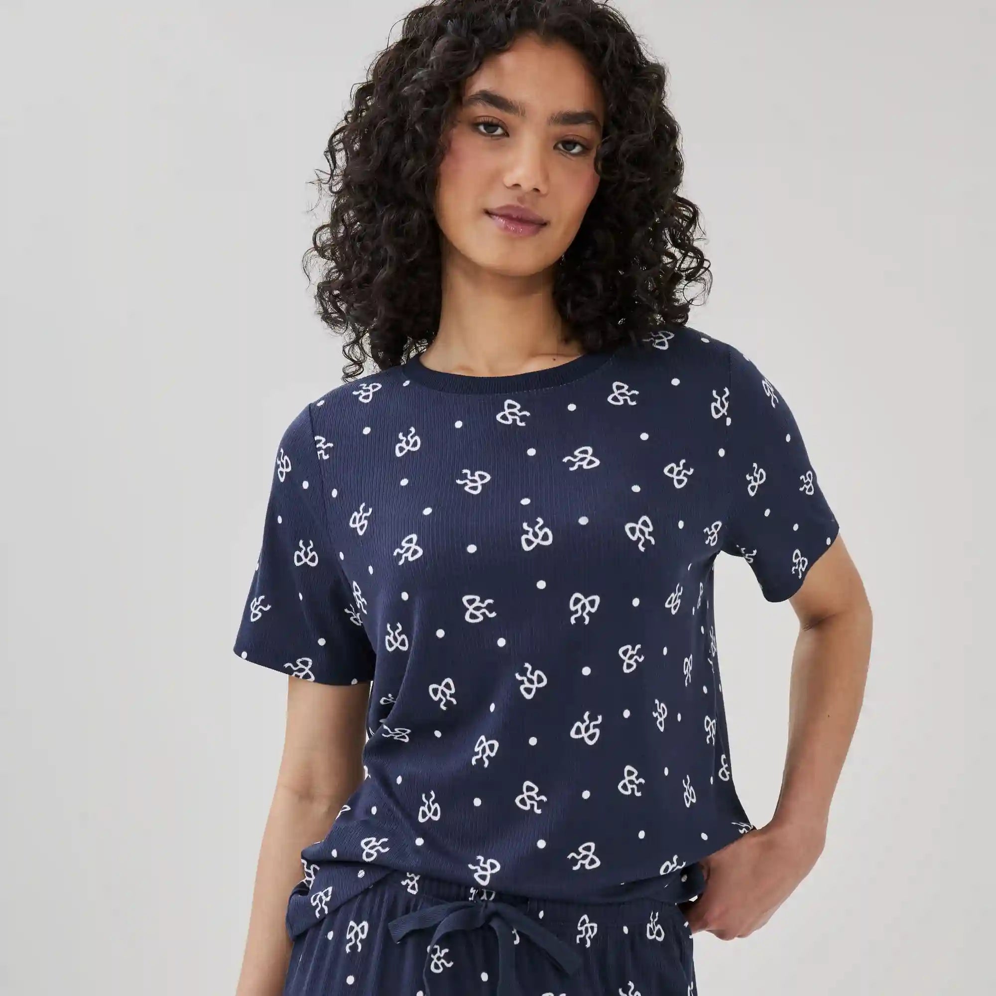 Printed T-Shirt Set