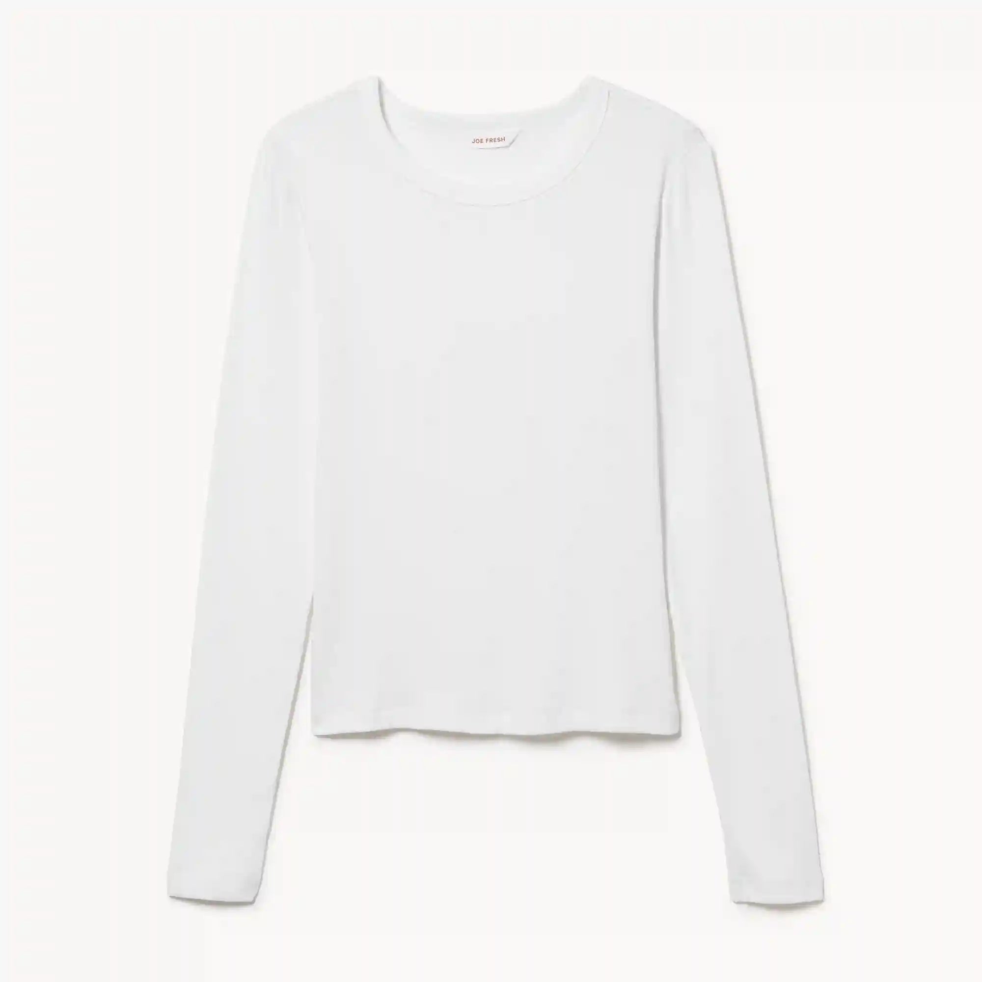 Ribbed Long Sleeve Top