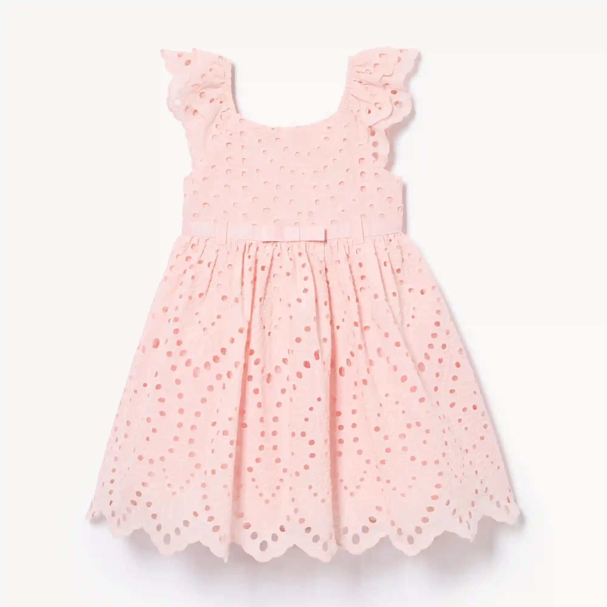 Toddler Girls' Bluberi Boulevard Eyelet Dress