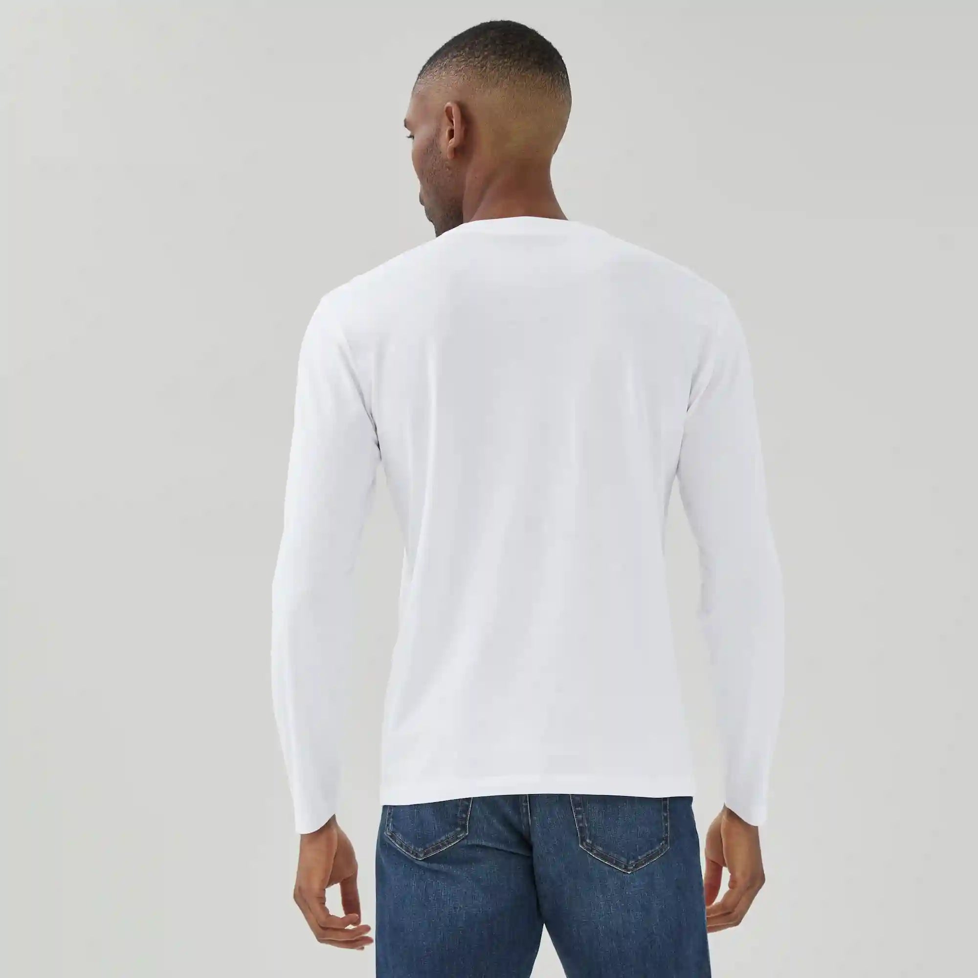 Men's Organic Cotton Crewneck Long Sleeve