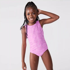 Kid Girls' Printed 1-Piece Swimsuit
