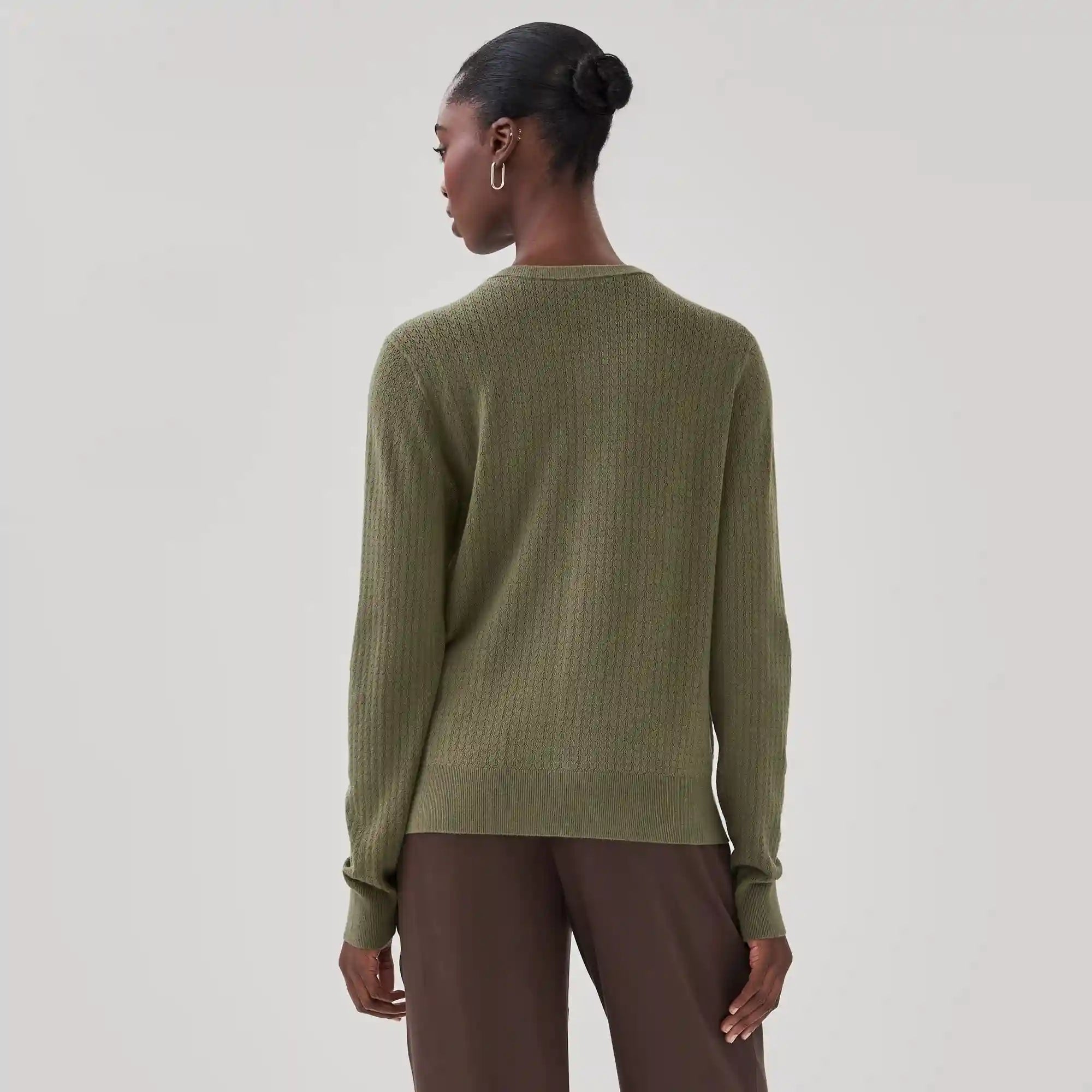 Pointelle Cardigan