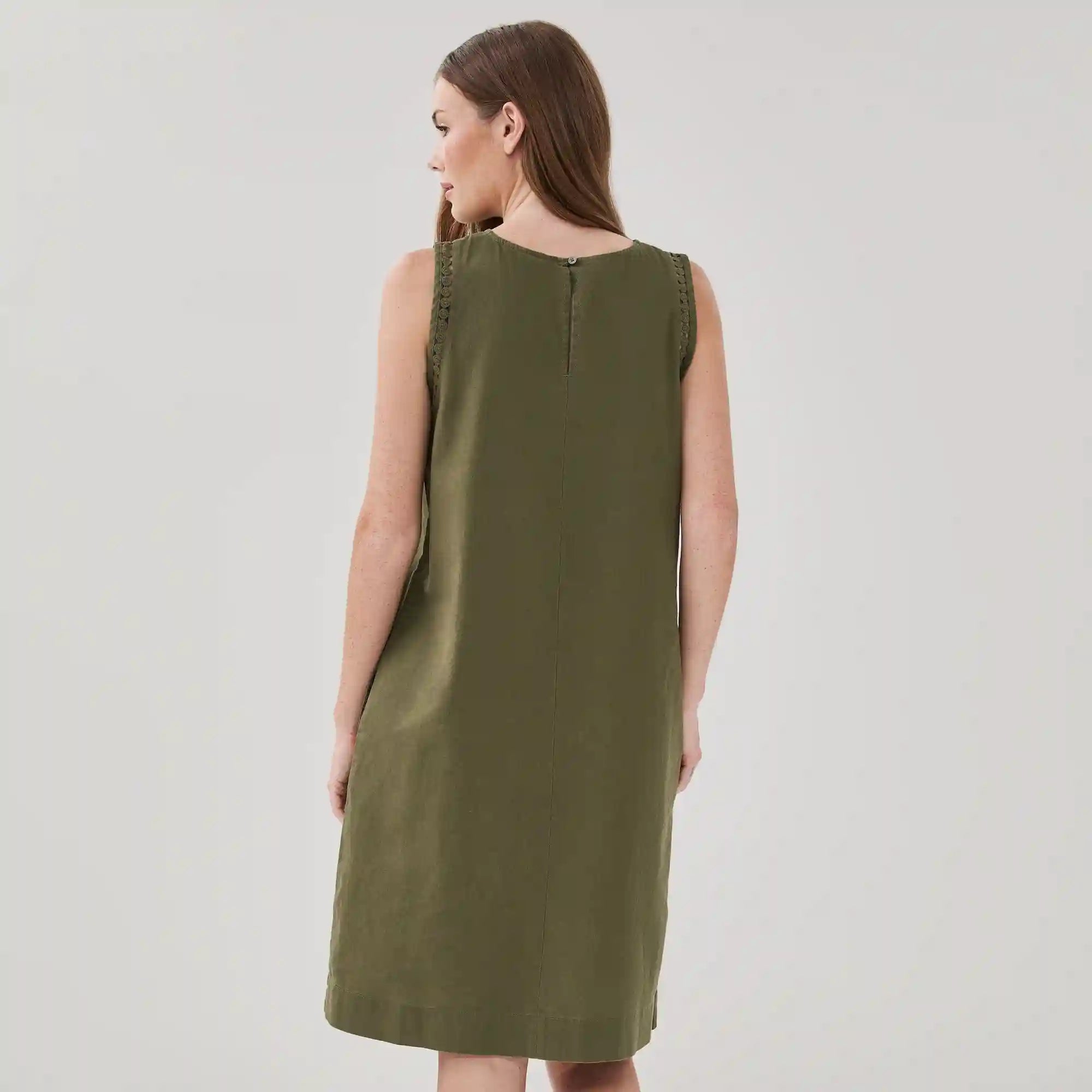 Linen Cotton Shift Dress