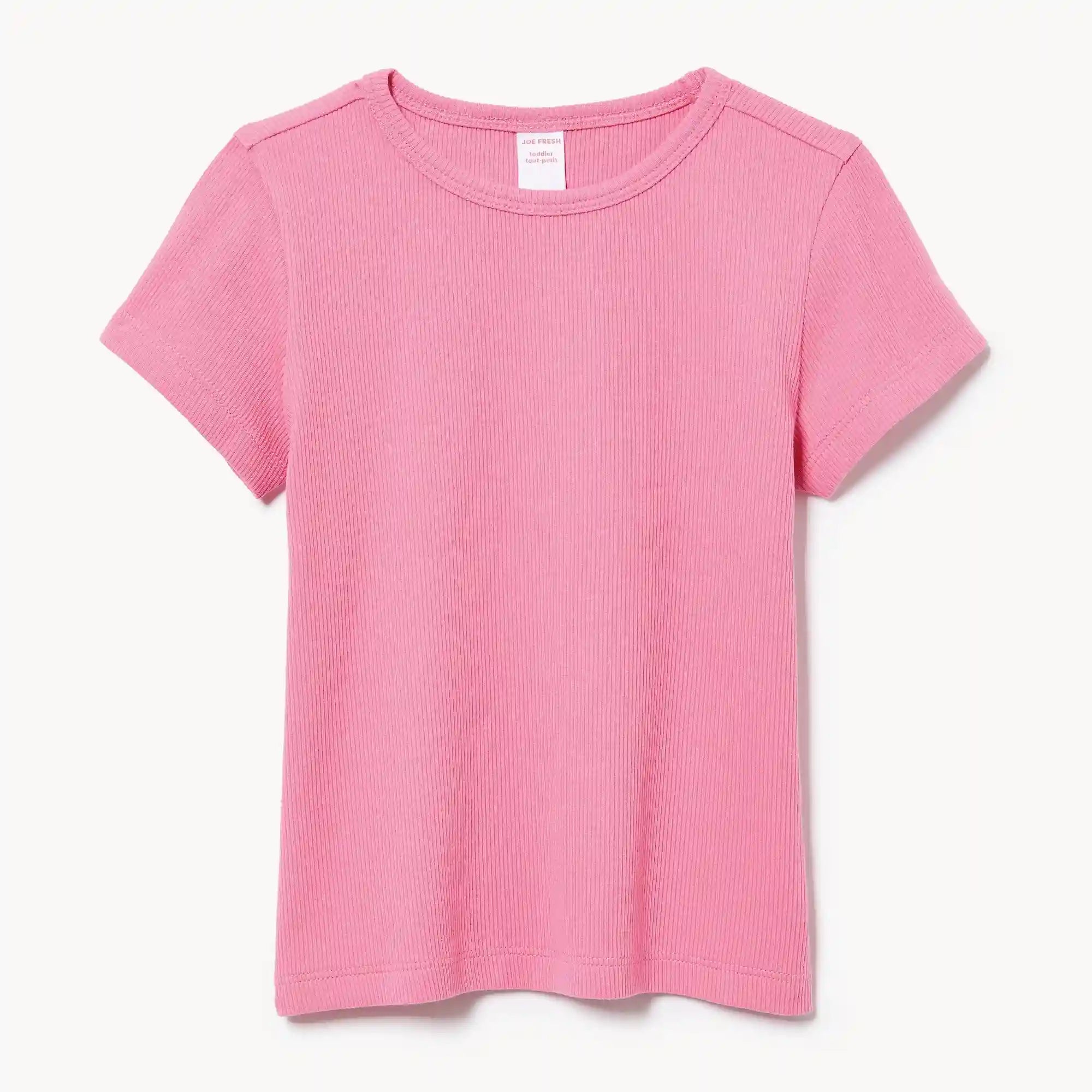 Toddler Girls' Ribbed T-Shirt
