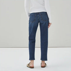 Relaxed Dark Wash Jean