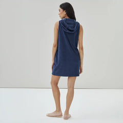 Terry Hooded Swim Cover-Up