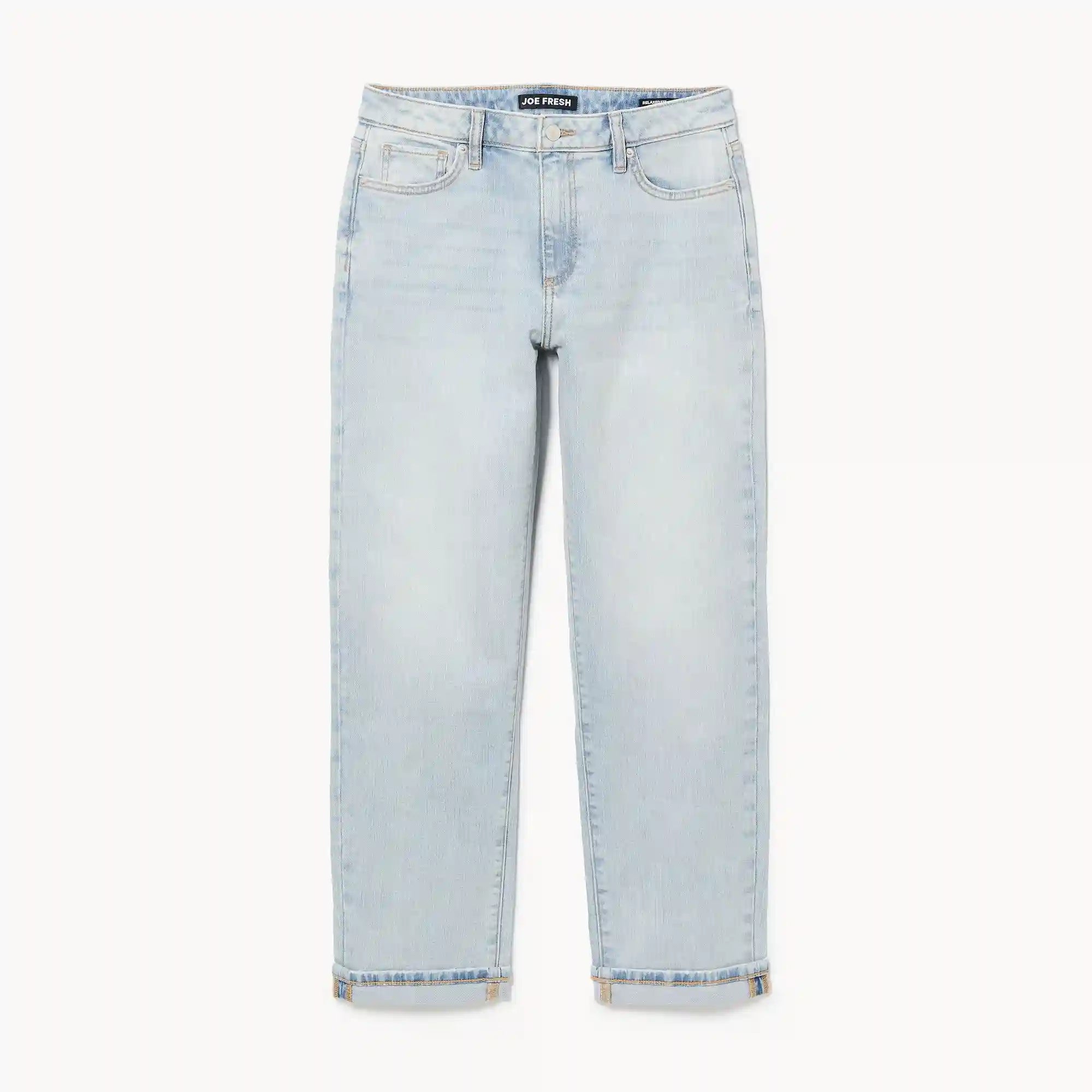 Relaxed Light Wash Jean