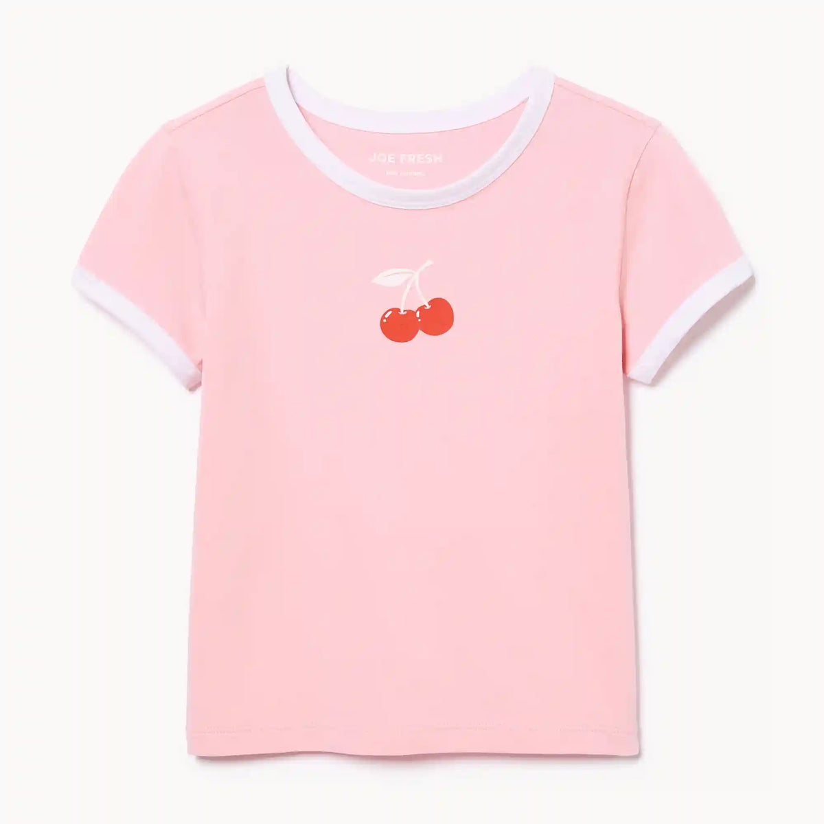 Kid Girls' Graphic Ringer T-Shirt