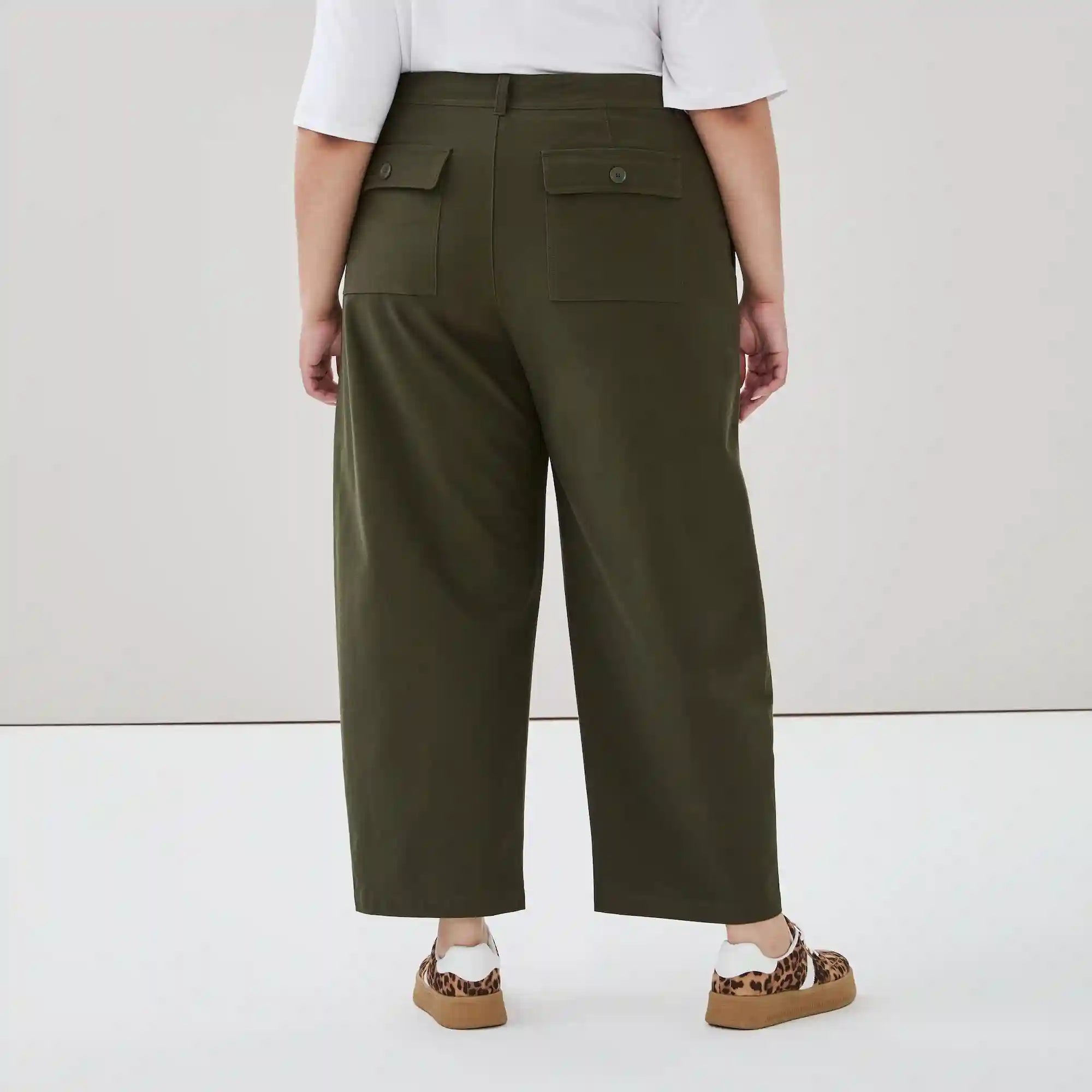 Women+ Barrel Leg Pant