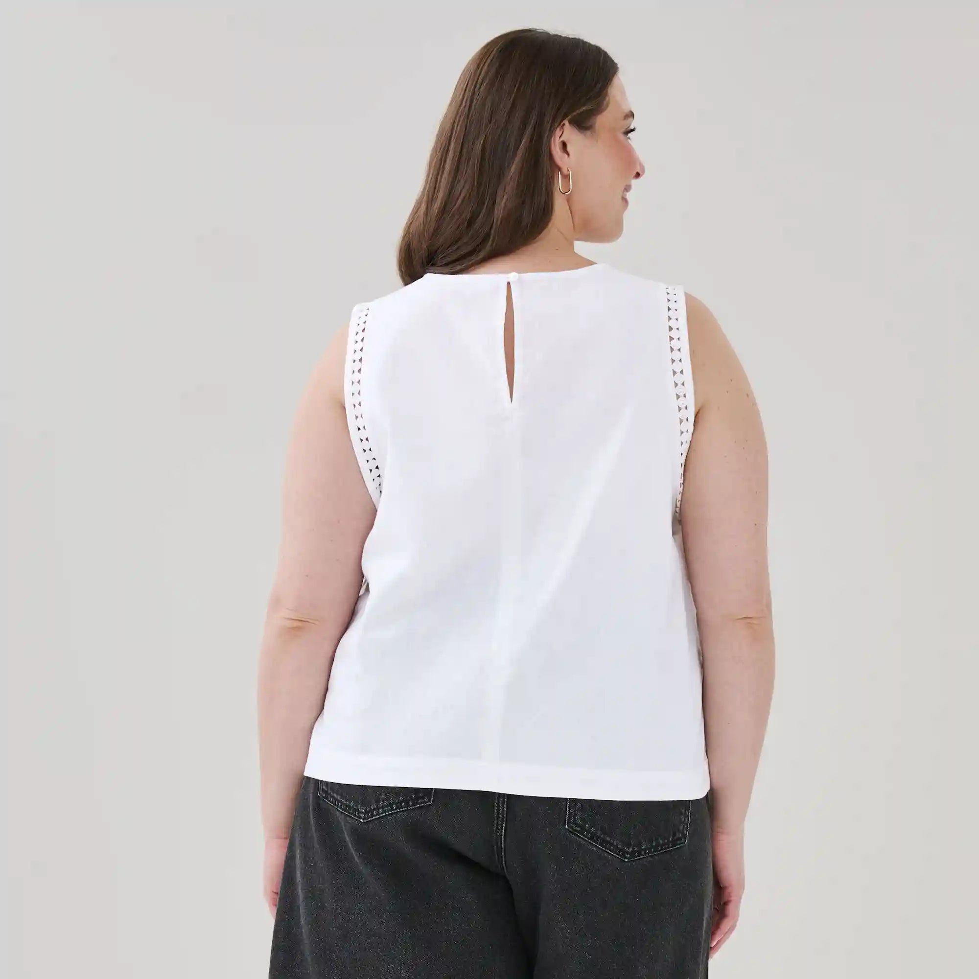 Women+ Linen Cotton Tank