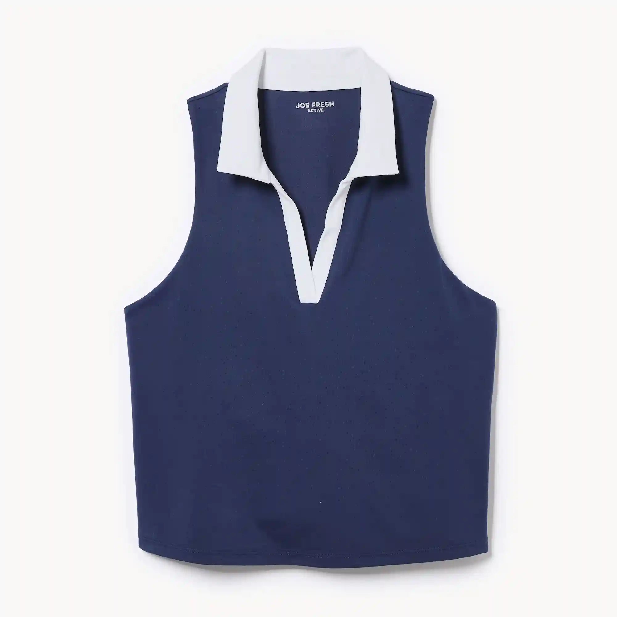 Women+ Cropped Golf Polo Tank
