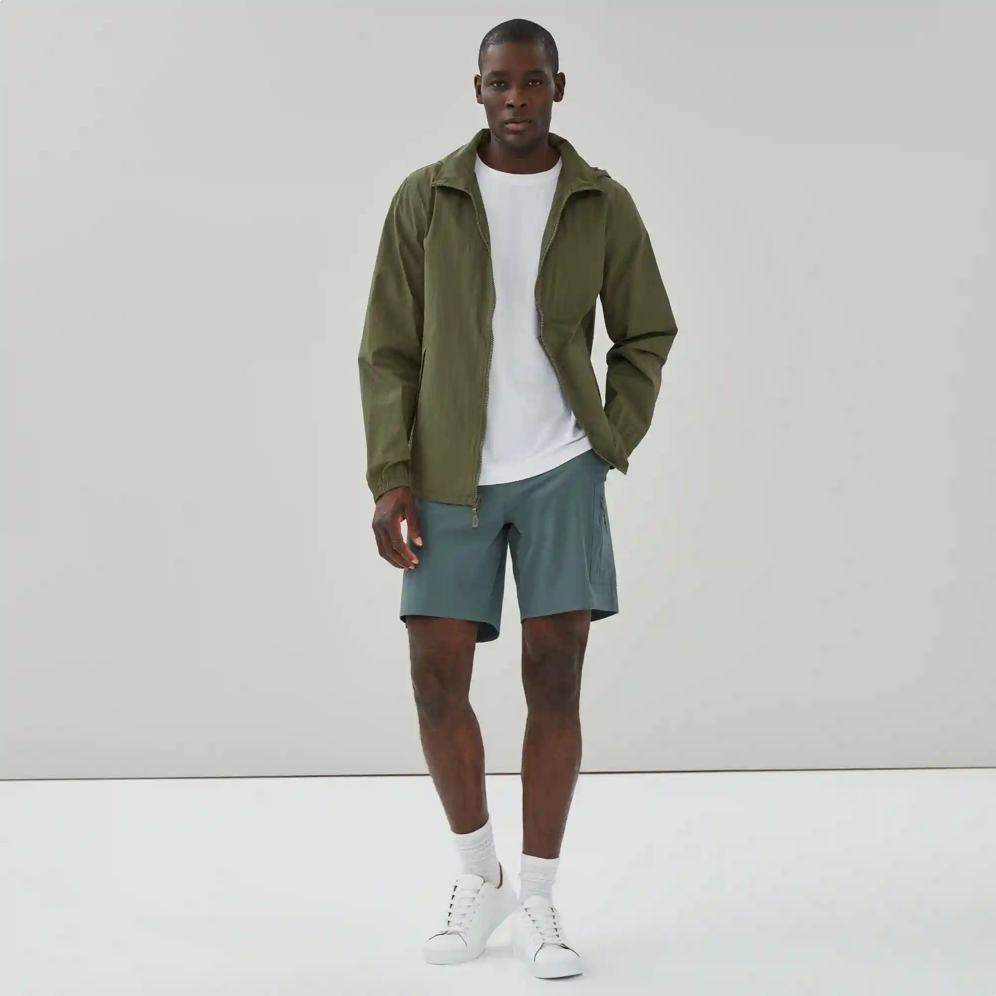 Men's Hooded Windbreaker