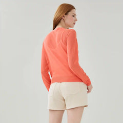 Sheer V-Neck Cardigan