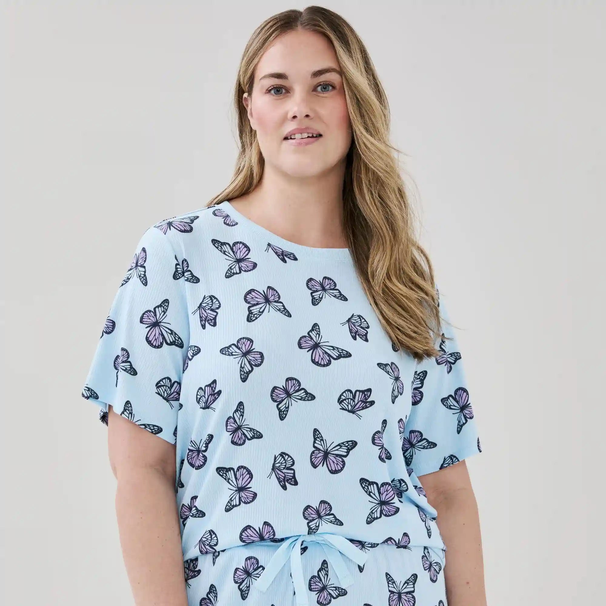 Women+ Printed T-Shirt Set