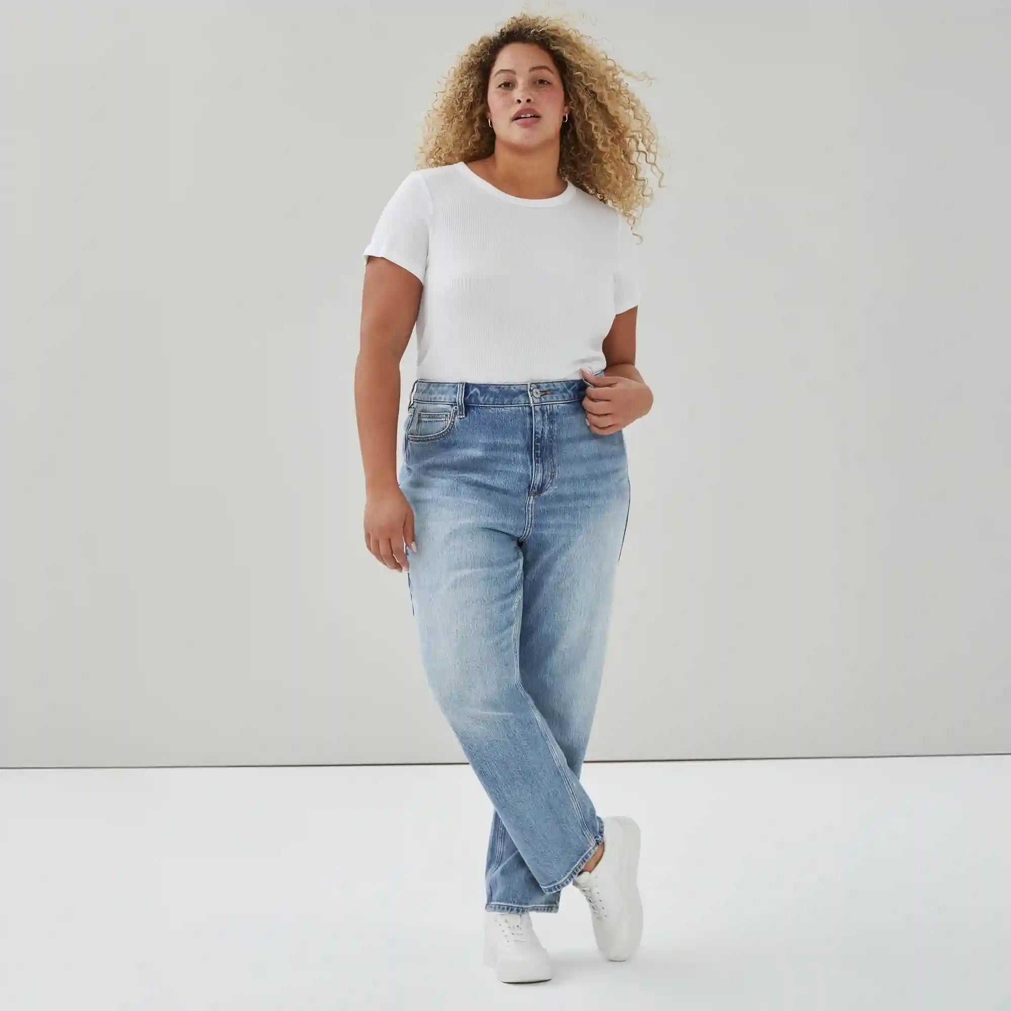 Women+ Slim Straight Leg Jean
