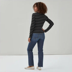 Striped Long Sleeve Top