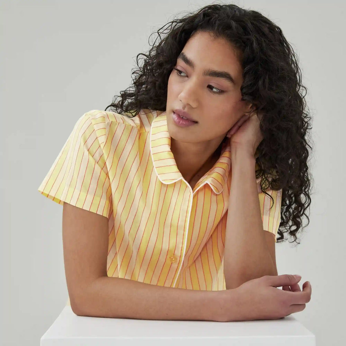 Cotton Poplin Sleep Shirt